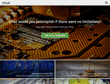 Tablet Screenshot of essai.com